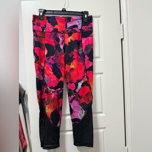 Athleta Multicolor Floral Leggings